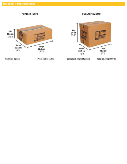 Juego de 21 herramientas mecánicas 1/4 y 3/8 en blíster