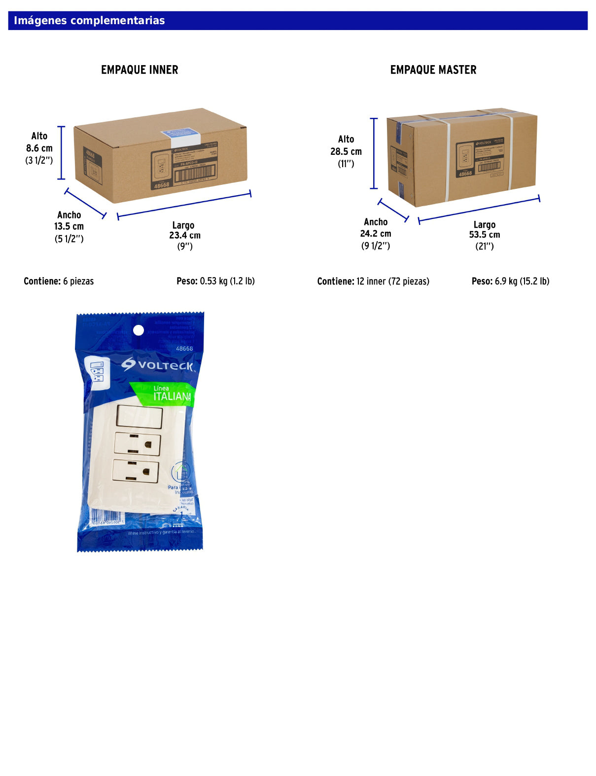 Placa armada con 2 contactos e interruptor de 127 V y 16 A con placa marfil