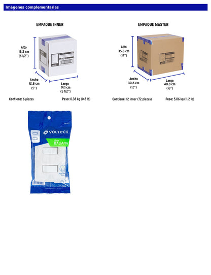 Placa armada con 2 interruptores sencillos para línea Italiana