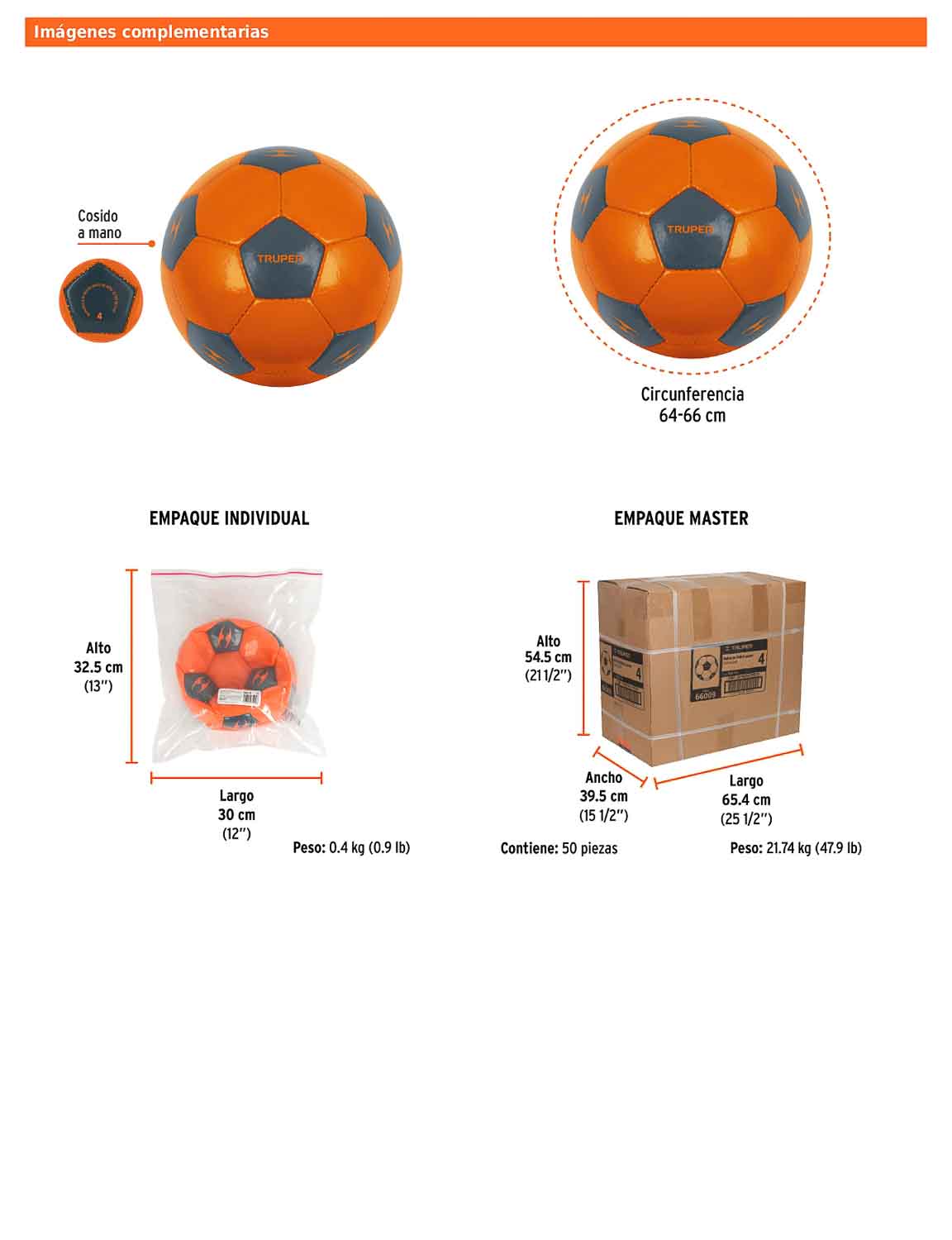 Balón de fútbol No. 4 fabricado en poliuretano