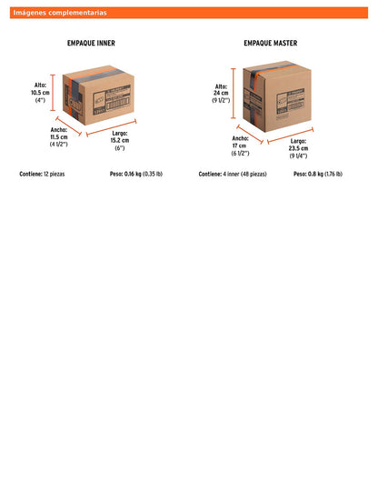 Felpas para mini rodillo de 4 pulgadas por 3/8 de poliéster