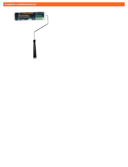 Rodillo para pintar de 9 pulgadas por 5/8 para superficies poco rugosas