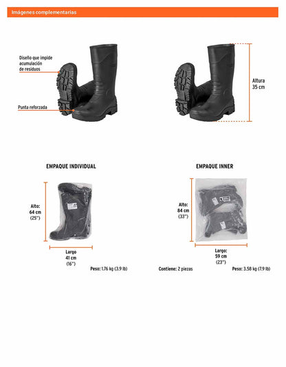 Botas jardineras 25