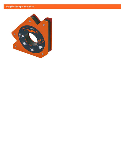 Escuadra magnética para soldar de 5 pulgadas