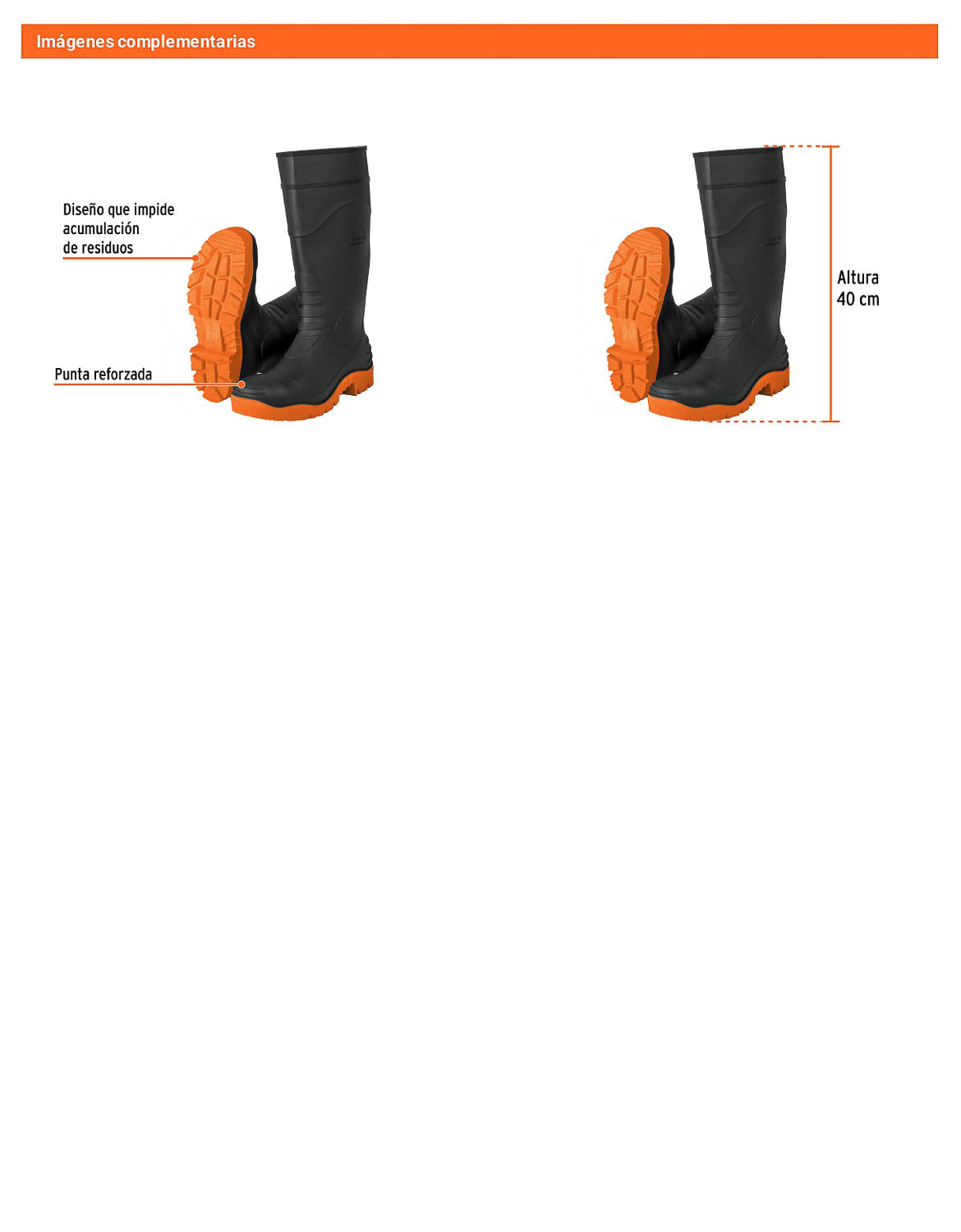 Botas industriales 27