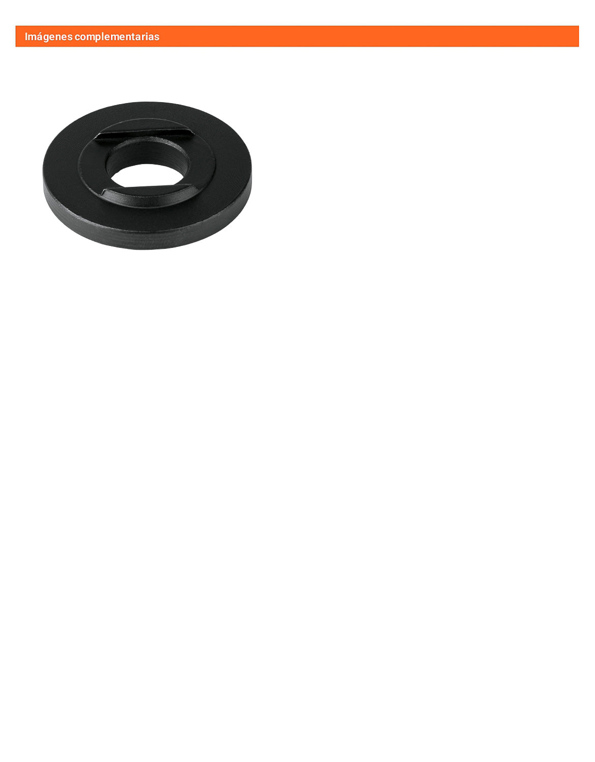 Brida interior para esmeriladoras de 4 1/2 pulgadas compatible con Grupo 1