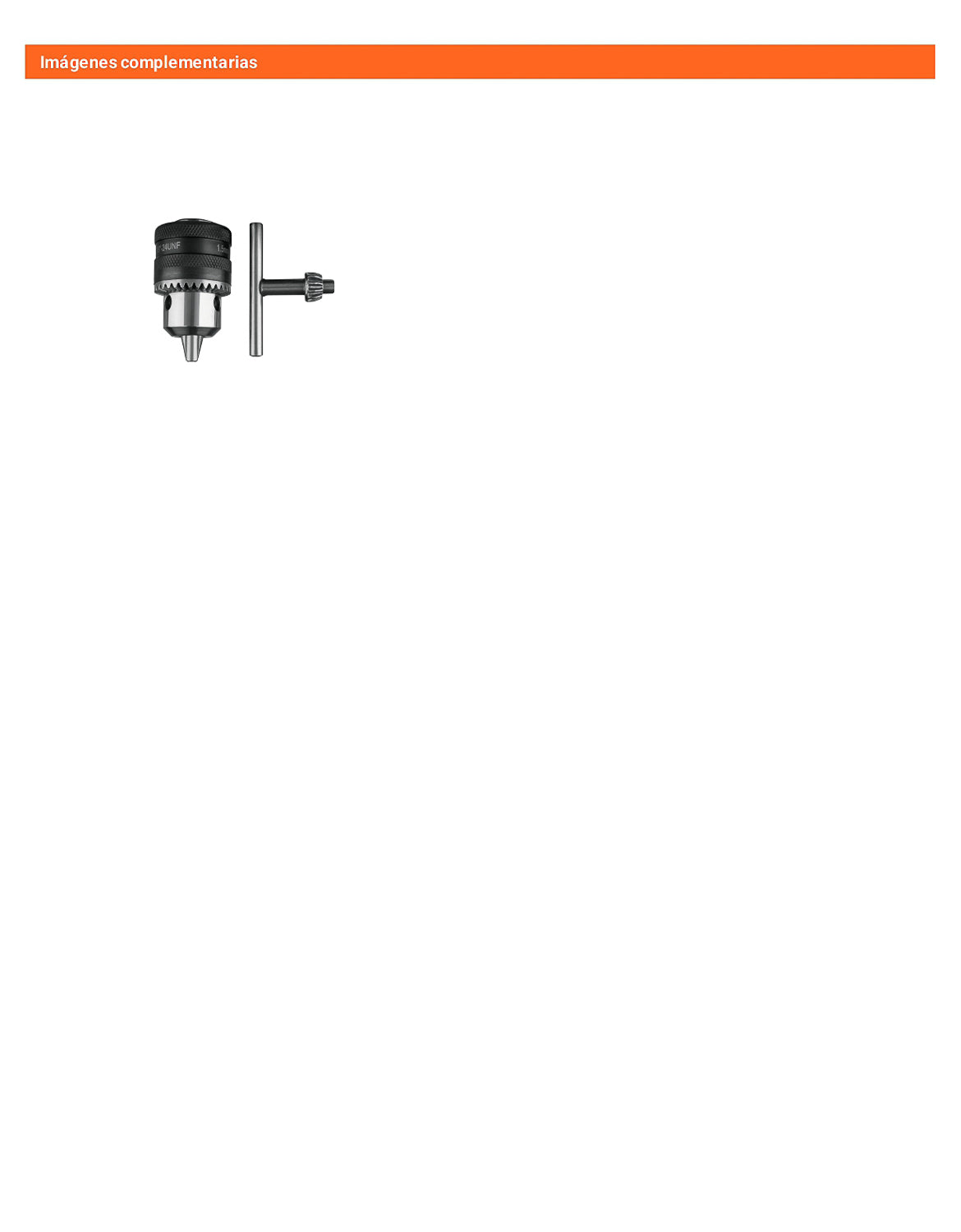 Broquero 3/8" con llave cuerpo moleteado TRUPER