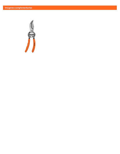 Tijera forjada para jardinería 8-1/2 pulgadas