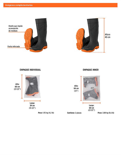 Botas industriales 26