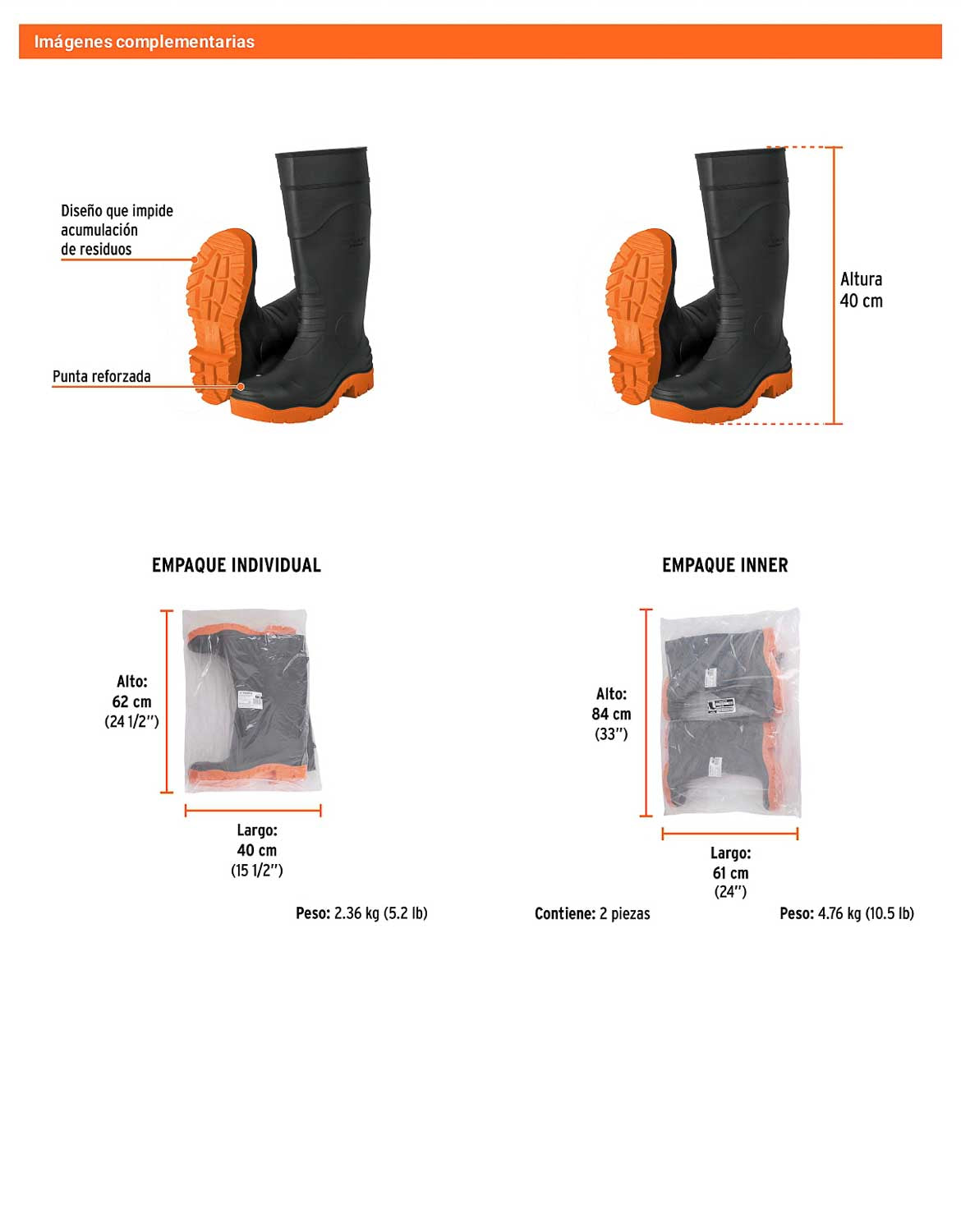 Botas industriales 30