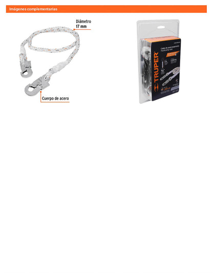 Cable de posicionamiento cuerda de poliéster