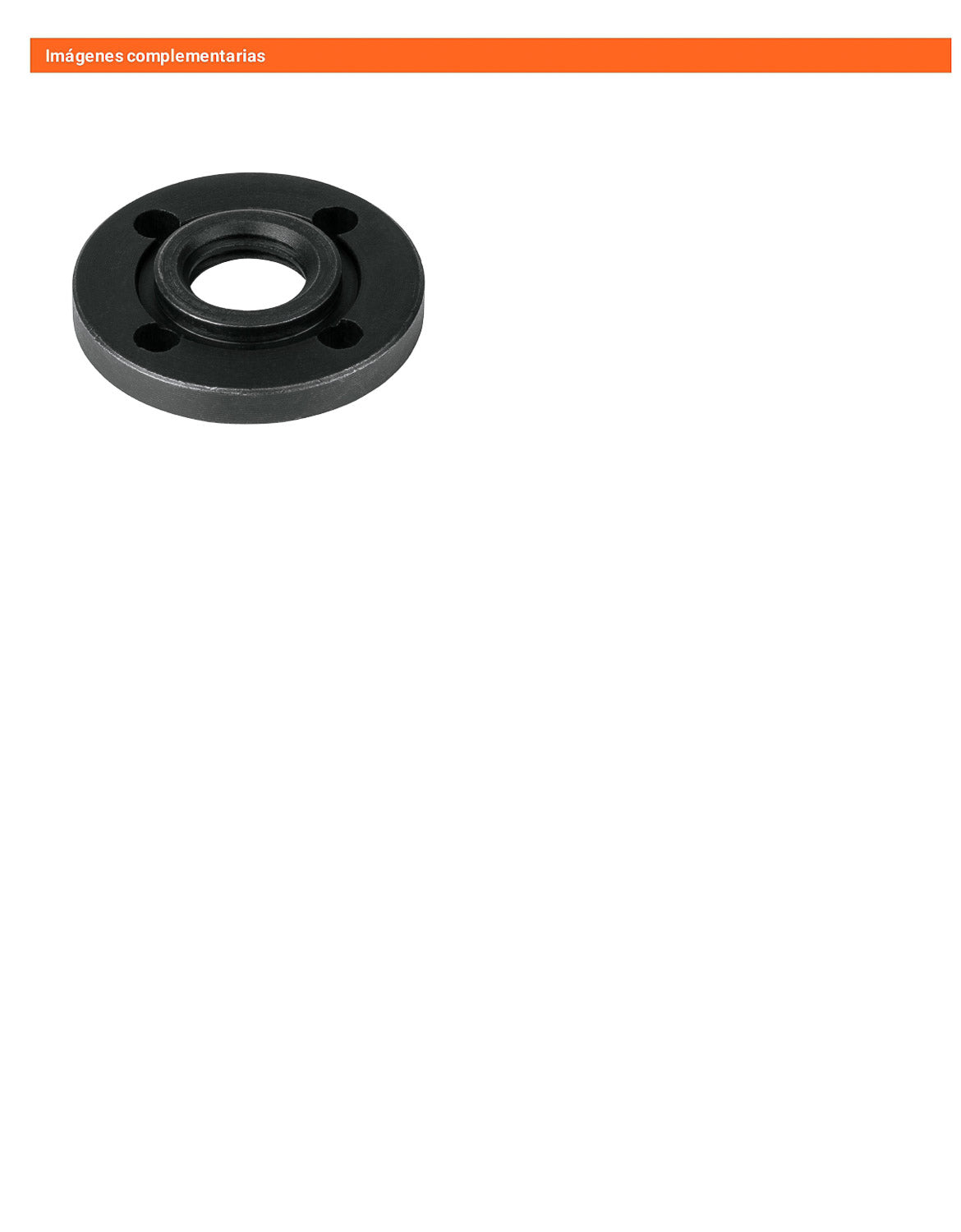 Brida exterior para esmeriladoras de 4 1/2 pulgadas compatible con Grupo 1