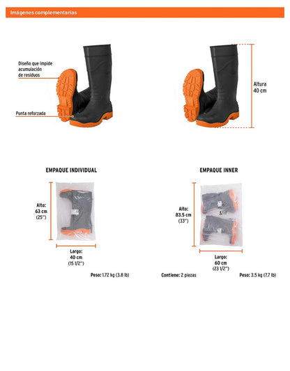 Botas industriales 25
