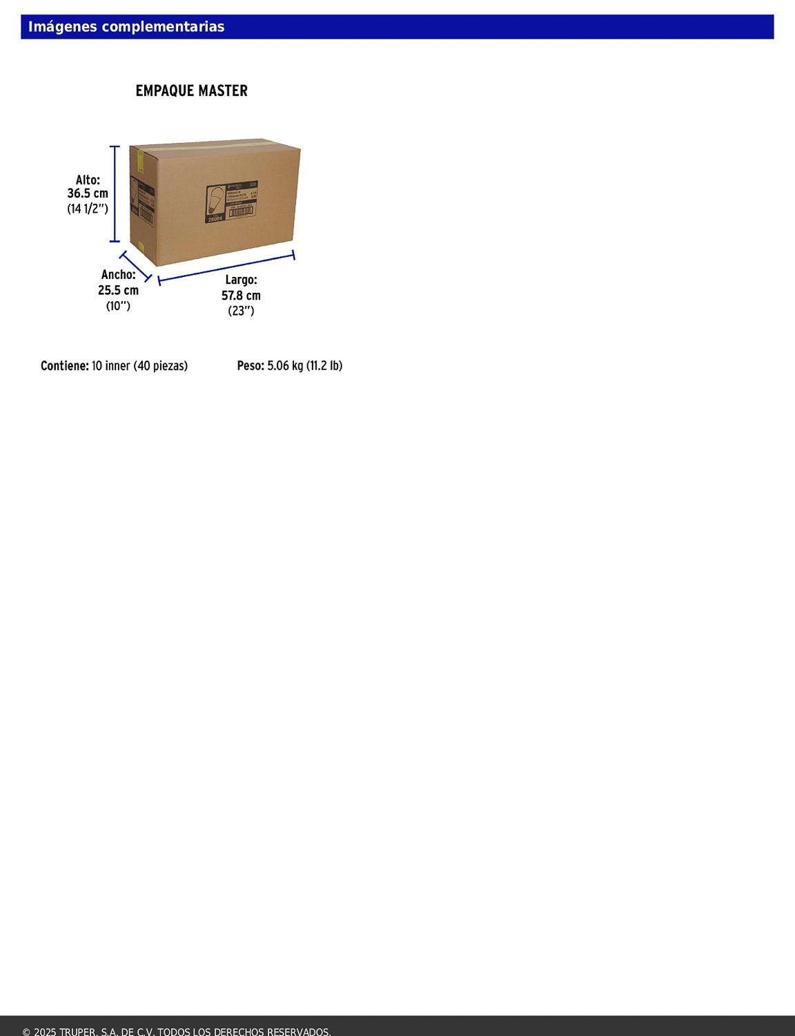 4 pack de focos LED de 6W con luz fría