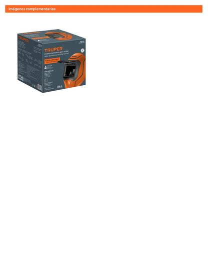 Careta electrónica para soldar 9-13 panel digital