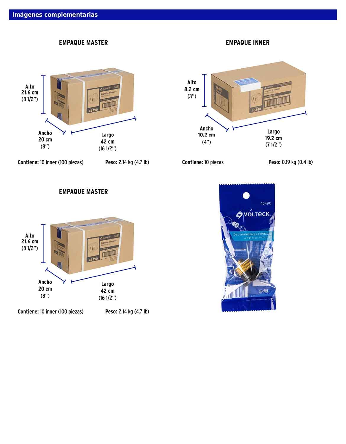 Adaptador de portalámpara a contacto de 127 V con base E26 y E27