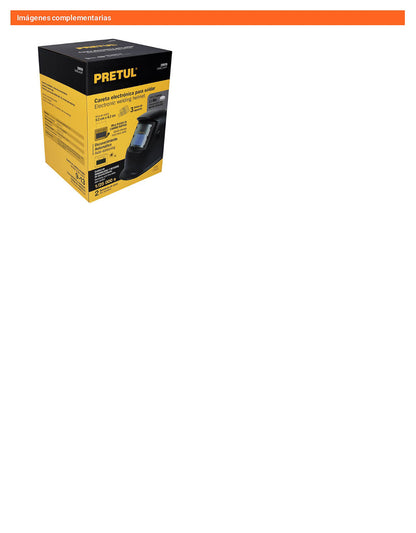 Careta electrónica para soldar 9-13 semiprofesional Semiprofesional