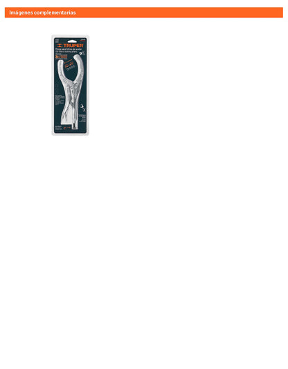 Pinza de presión 9 para filtros