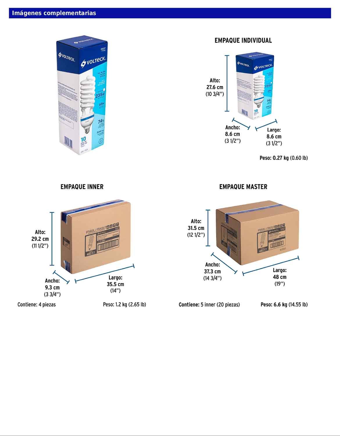 Lámpara espiral T5 de 65 W con luz de día