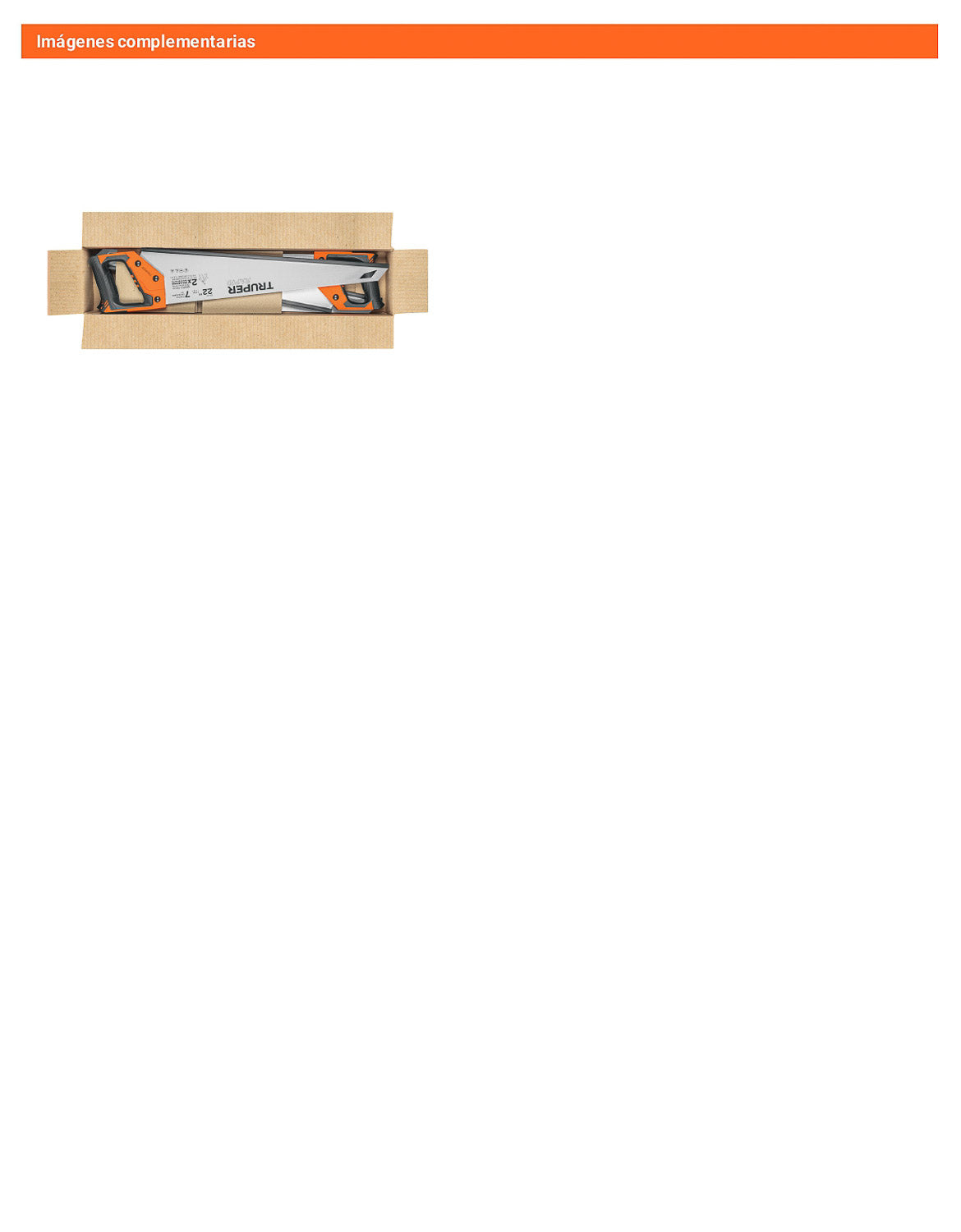 Serrucho Rapid 22 7 DPP mango Comfort