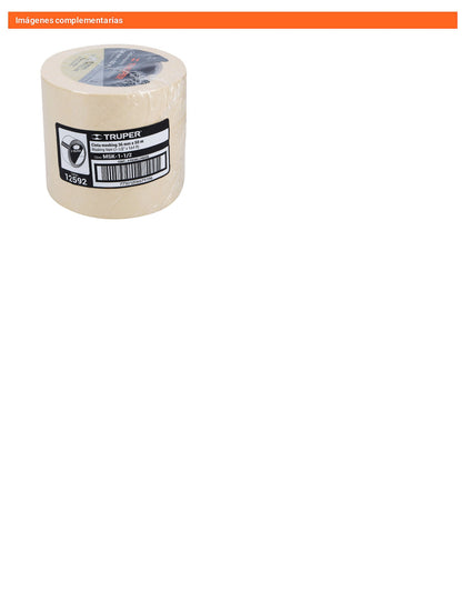 Cinta masking tape de 1-12 x 50