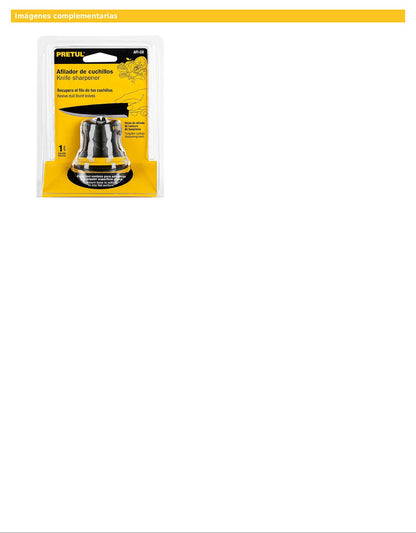 Afilador de cuchillos con base de ventosa