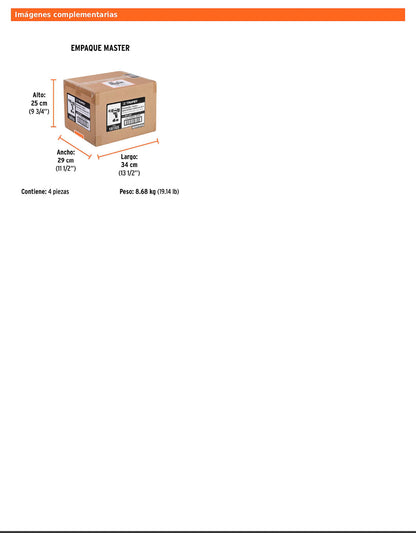 Rotomartillo inalámbrico de 1/2 in con batería 20 V y dos velocidades