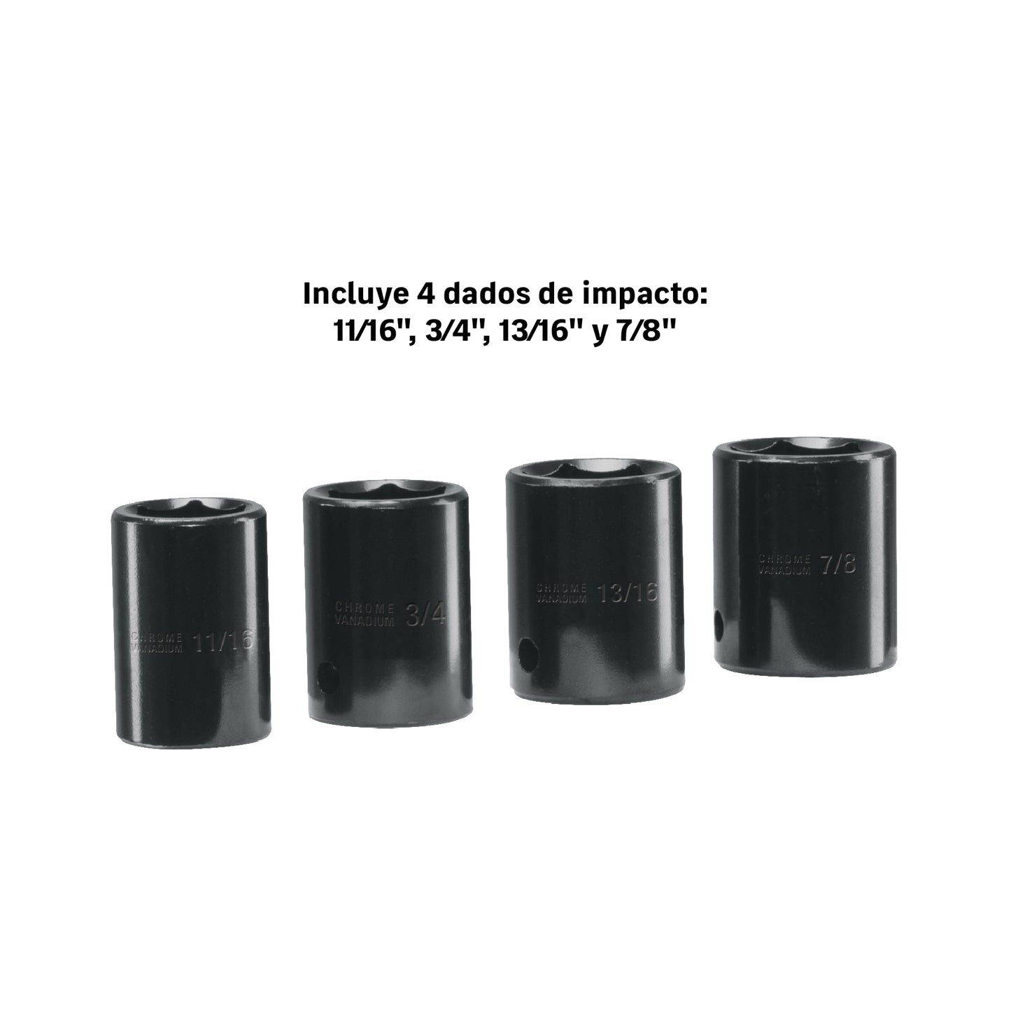 Llave de impacto 1/2 pulg 900W 320 lb/ft - SKU 11682
