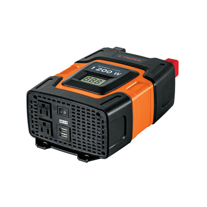 Inversor de corriente de 1200 W con puertos USB