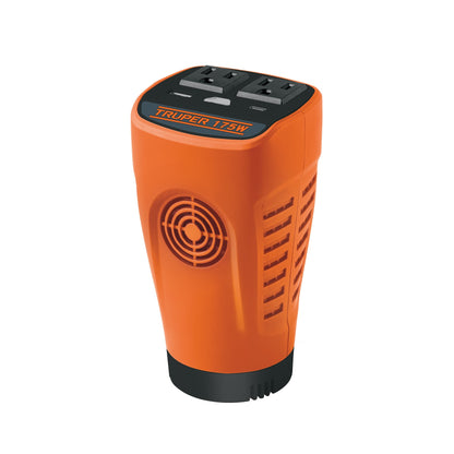 Inversor de corriente 175 W, vaso, puertos USB A y C