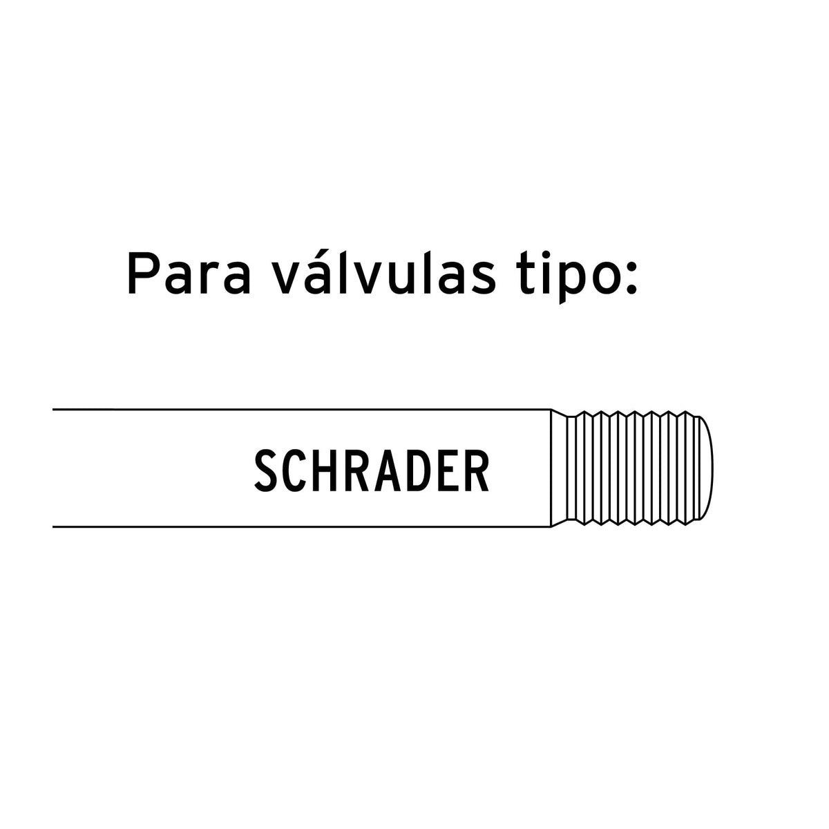 Inflador calibrador de cabeza doble profesional