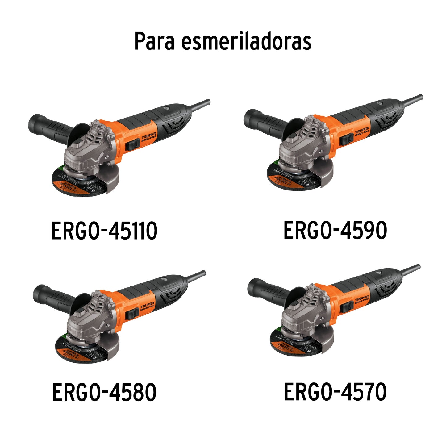 Interruptor de repuesto para esmeriladoras compatible con modelos ERGO-4590 ERGO-4580 ERGO-4570 y ERGO-45110