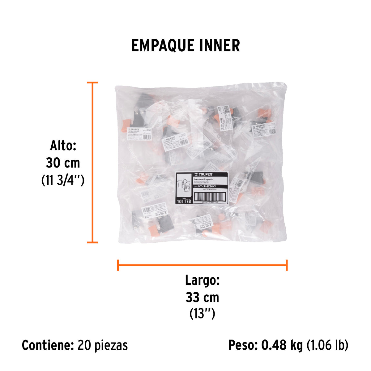 Interruptor para LIBA-4X24N3 - SKU 101178