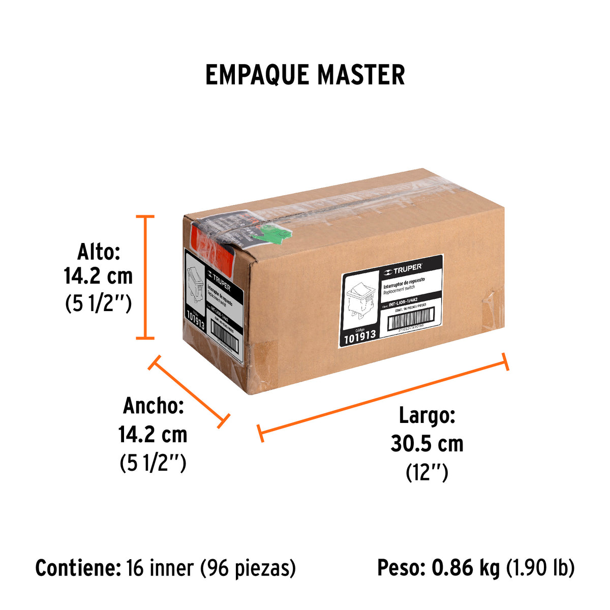 Interruptor para LIOR-1/4A2 - SKU 101913