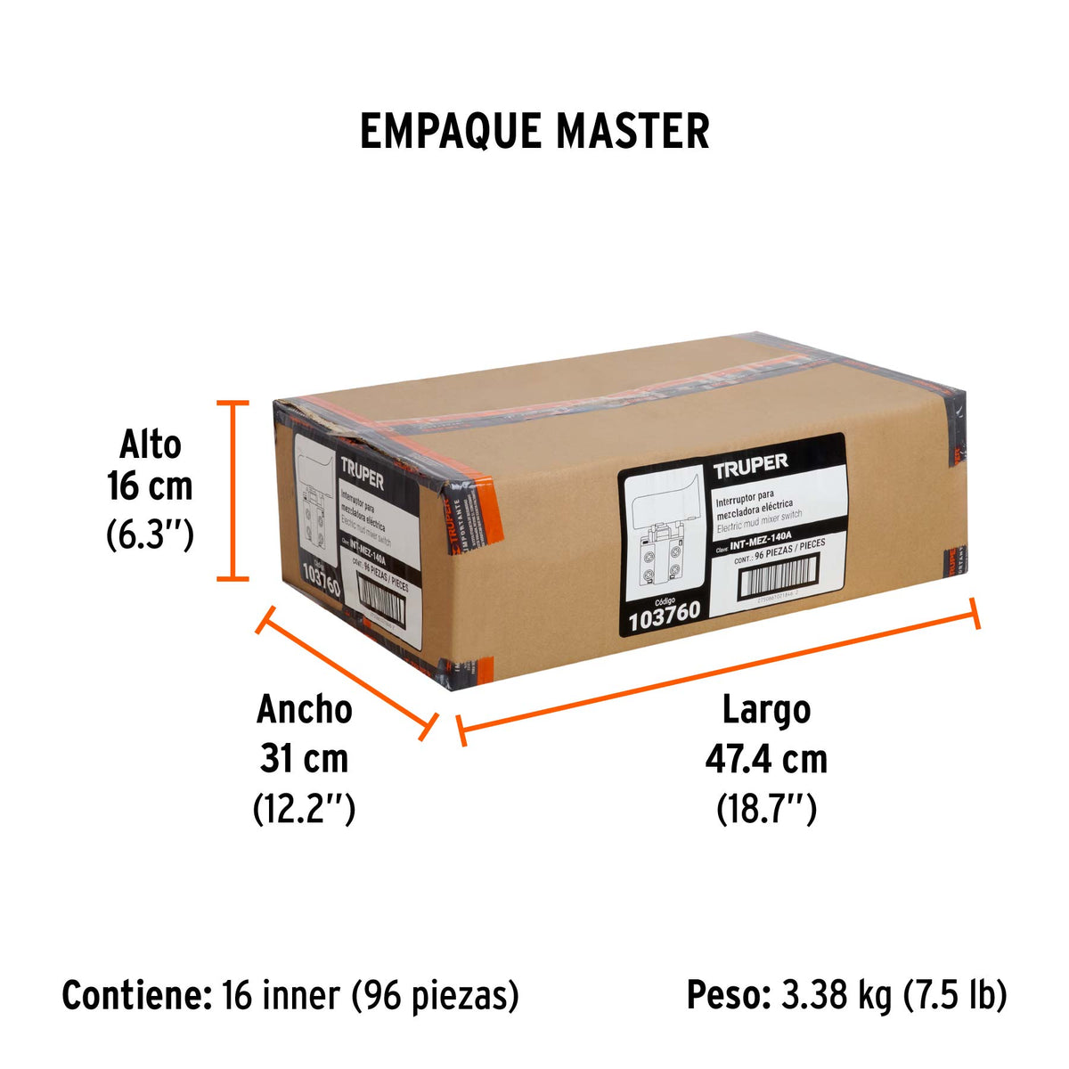 Interruptor de repuesto para MEZ-140A · vista 5