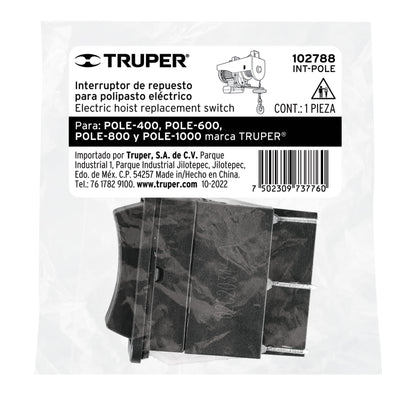 Interruptor para polipastos electricos - SKU 102788