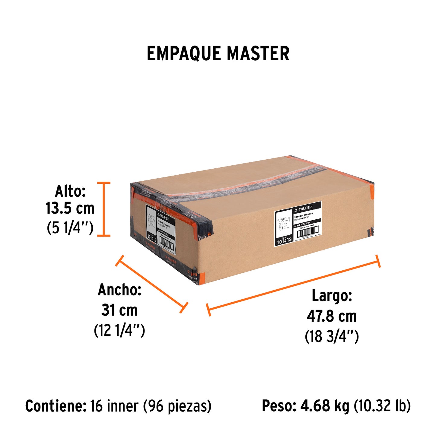 Interruptor de repuesto p/ROTO-1/2A7 ROTO-1/2A8 ROTO-1/2A9 - SKU 101413