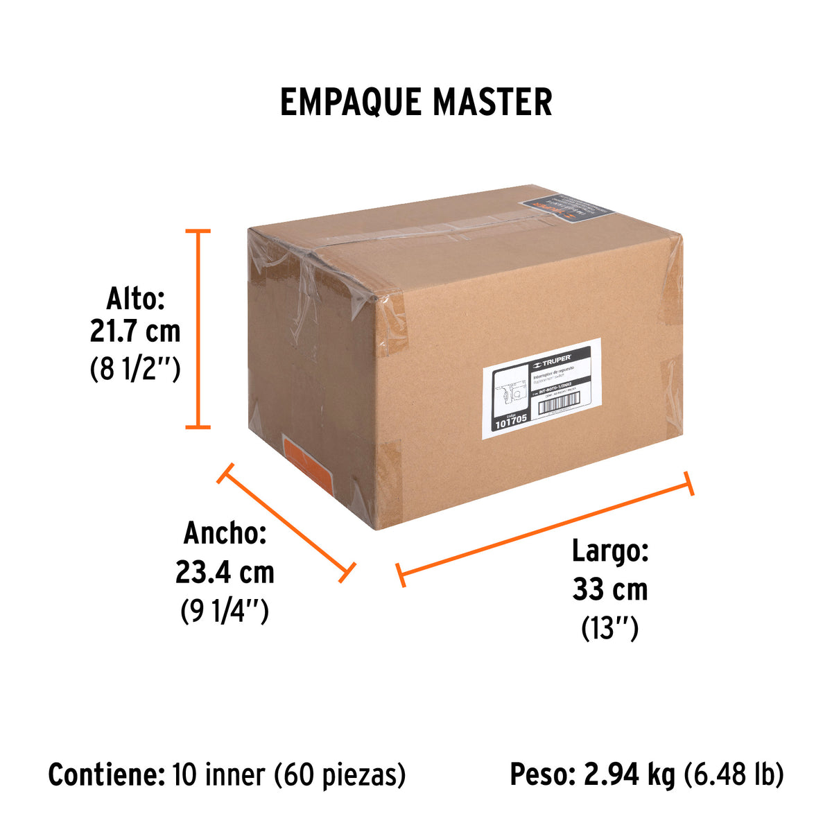 Interruptor para ROTO-1/2NX2 - SKU 101705