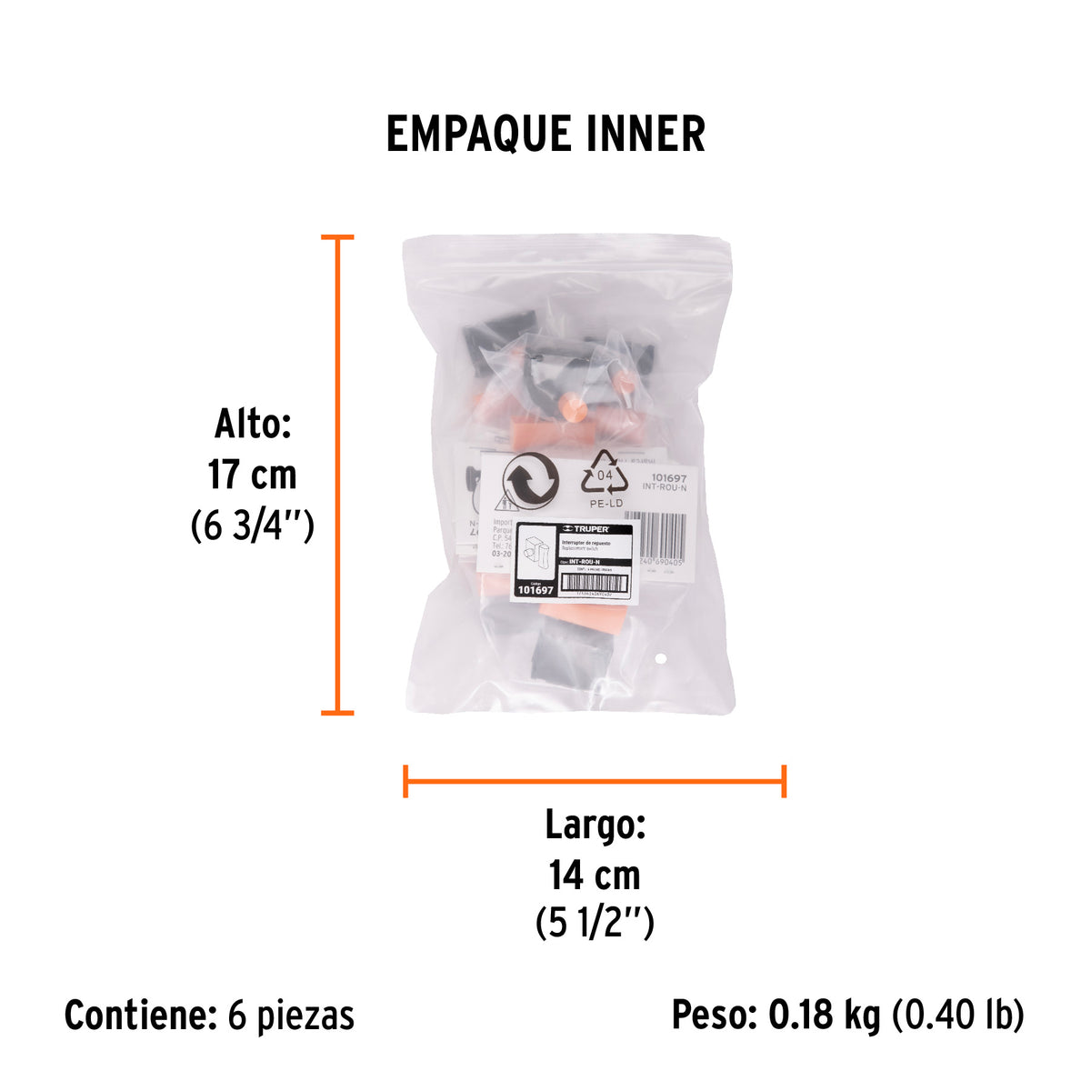 Interruptor para ROU-N - SKU 101697