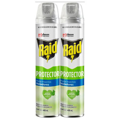 Insecticida Ultra Protect Mata Insectos Voladores en Aerosol 2 Unidades / 400 ml