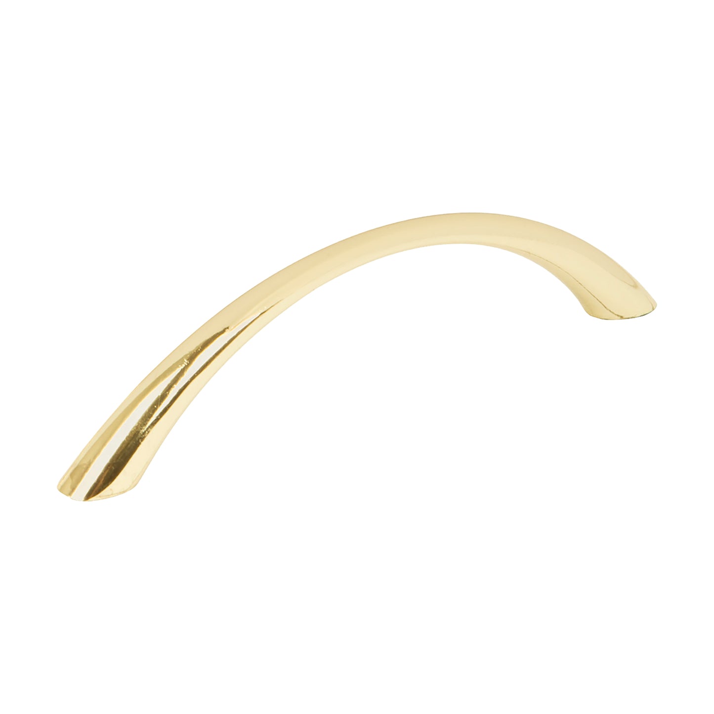 Jaladera 96mm línea Arco latón brillante