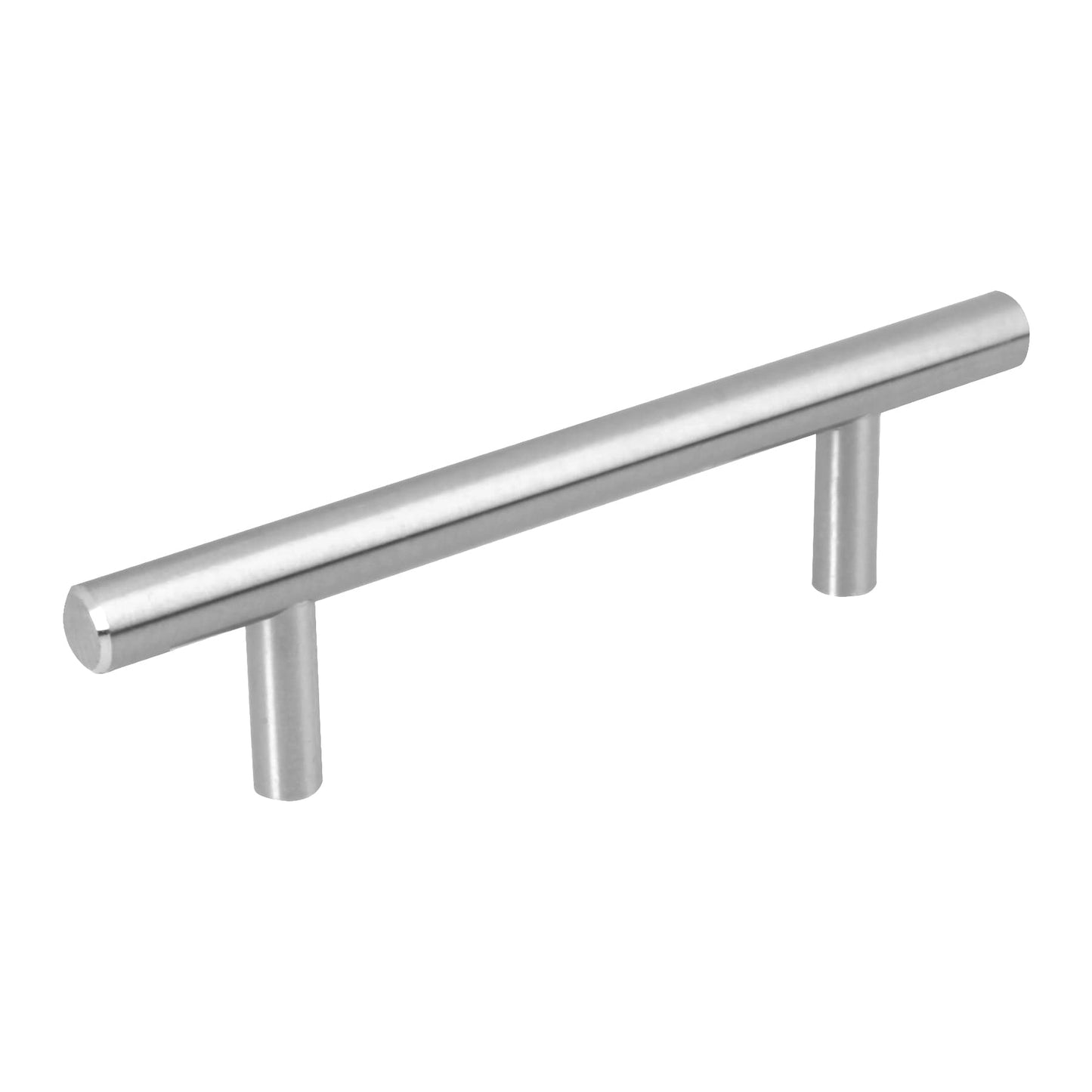 Jaladera 96mm línea Cilindro níquel