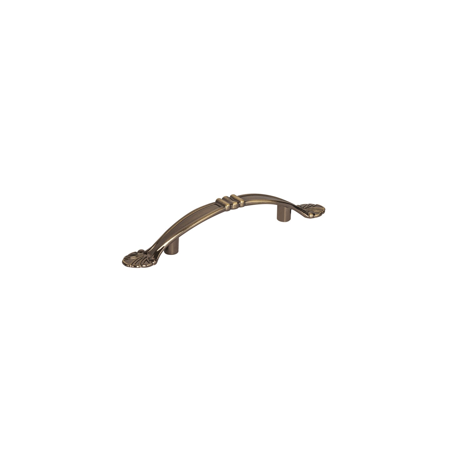 Jaladera 76mm línea Barroco latón antiguo