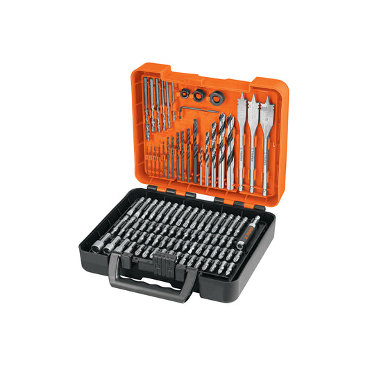 Juego de 100 brocas y puntas