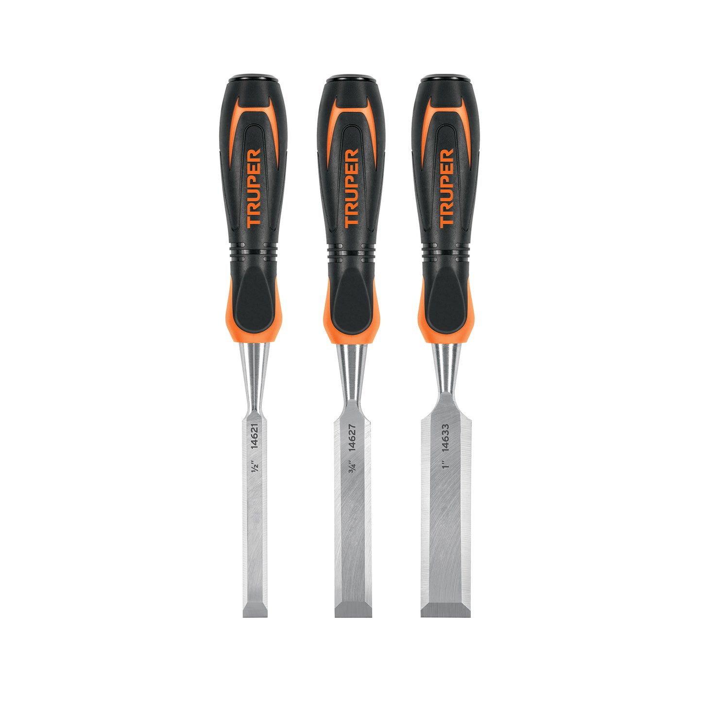 Juego 3 formones mango Comfort Grip