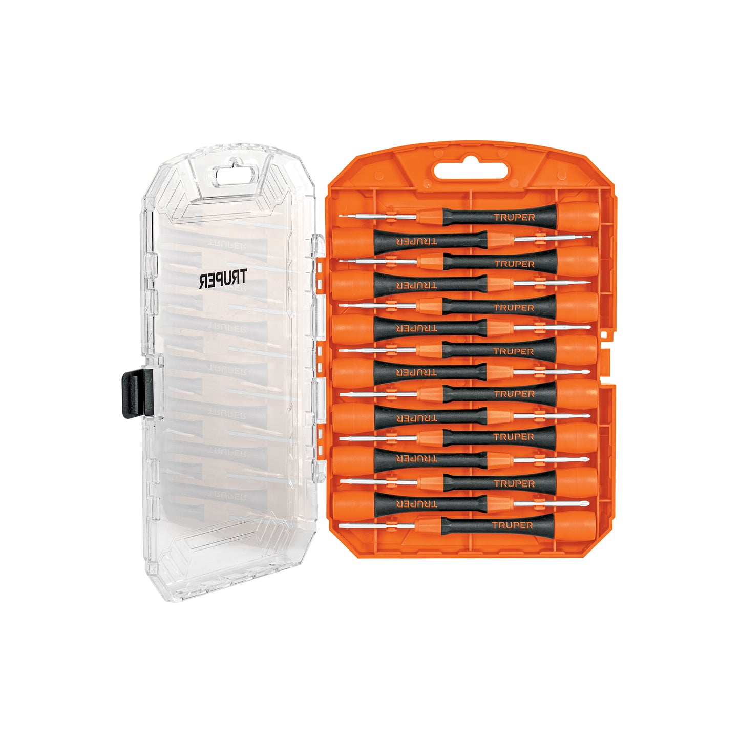 Juego con 15 desarmadores de precisión