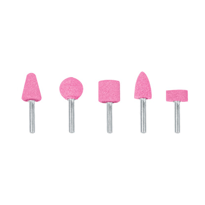 Juego de 5 piedras montadas zanco 1/4", uso general