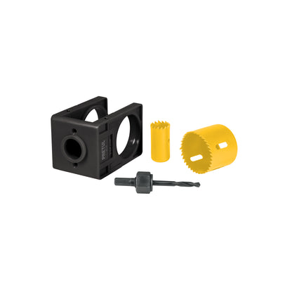 Juego de 4 piezas para instalar cerraduras