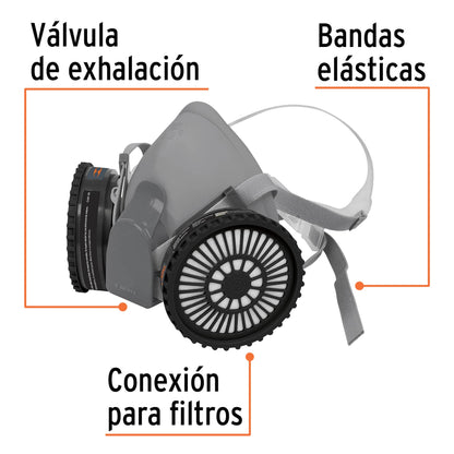 Kit respirador para pintura y pesticida