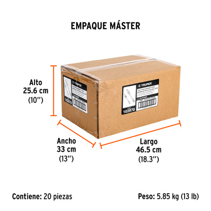 Juego de 2 lanzas ajustables para HILA-1600C - SKU 102870